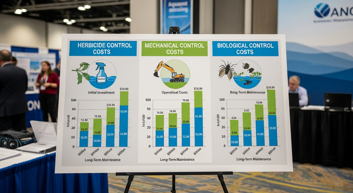 Water resource management conference comparing herbicide versus mechanical control costs