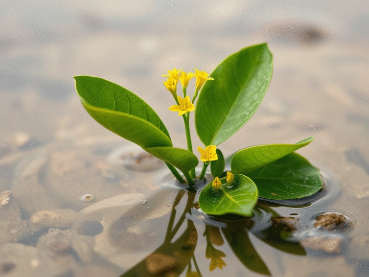 Role of Ludwigia Peploides in Sedimentation and Habitat Modification